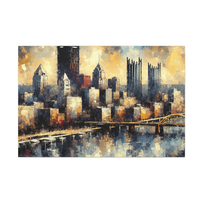 Steel City Dreamscape - Canvas