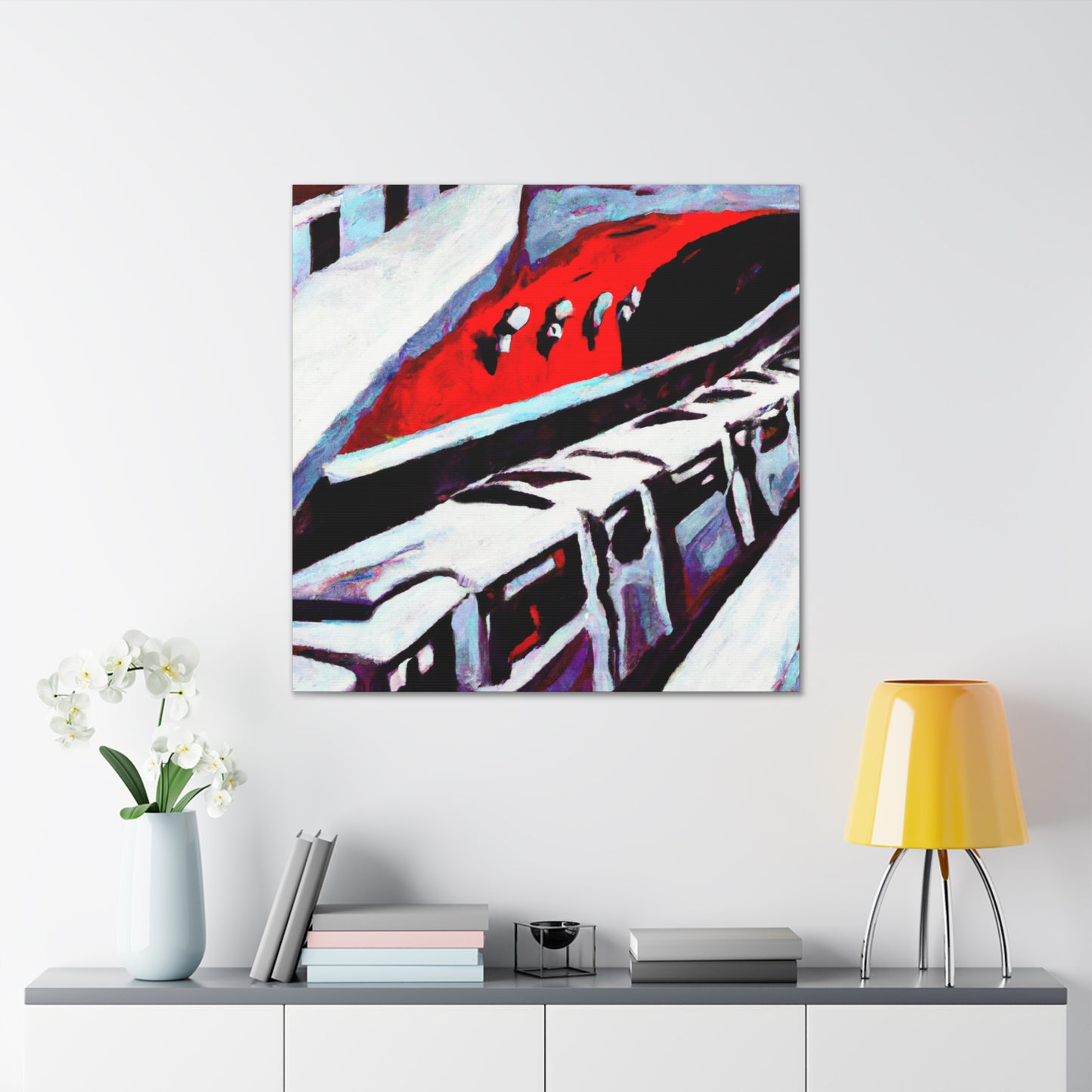 "Subway Journey In Deco" - Canvas