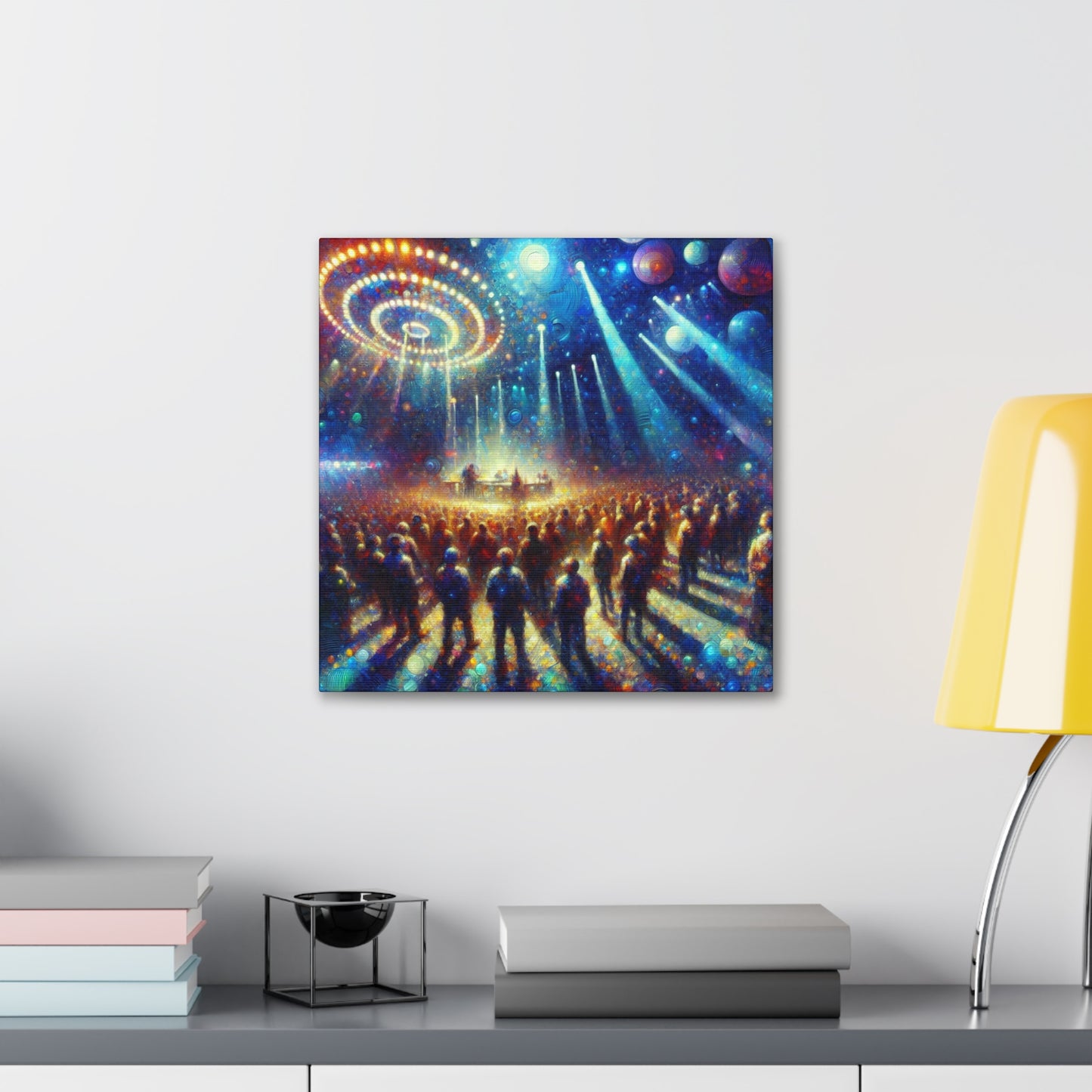 Psychedelic Dance of Dreams - Canvas