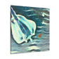 "Stingray in Expressionism" - Canvas