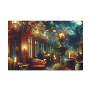 Whimsical Midnight Soiree - Canvas