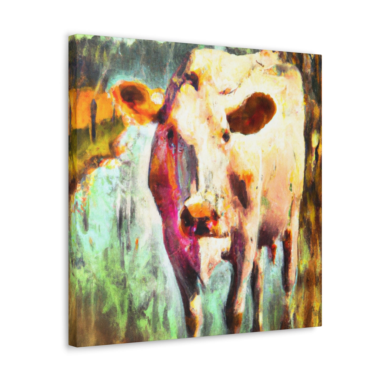 Milky Moo Mosaic - Canvas