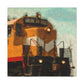 Ride the Railroad Tracks - Canvas