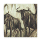 Wildebeest in Majesty - Canvas