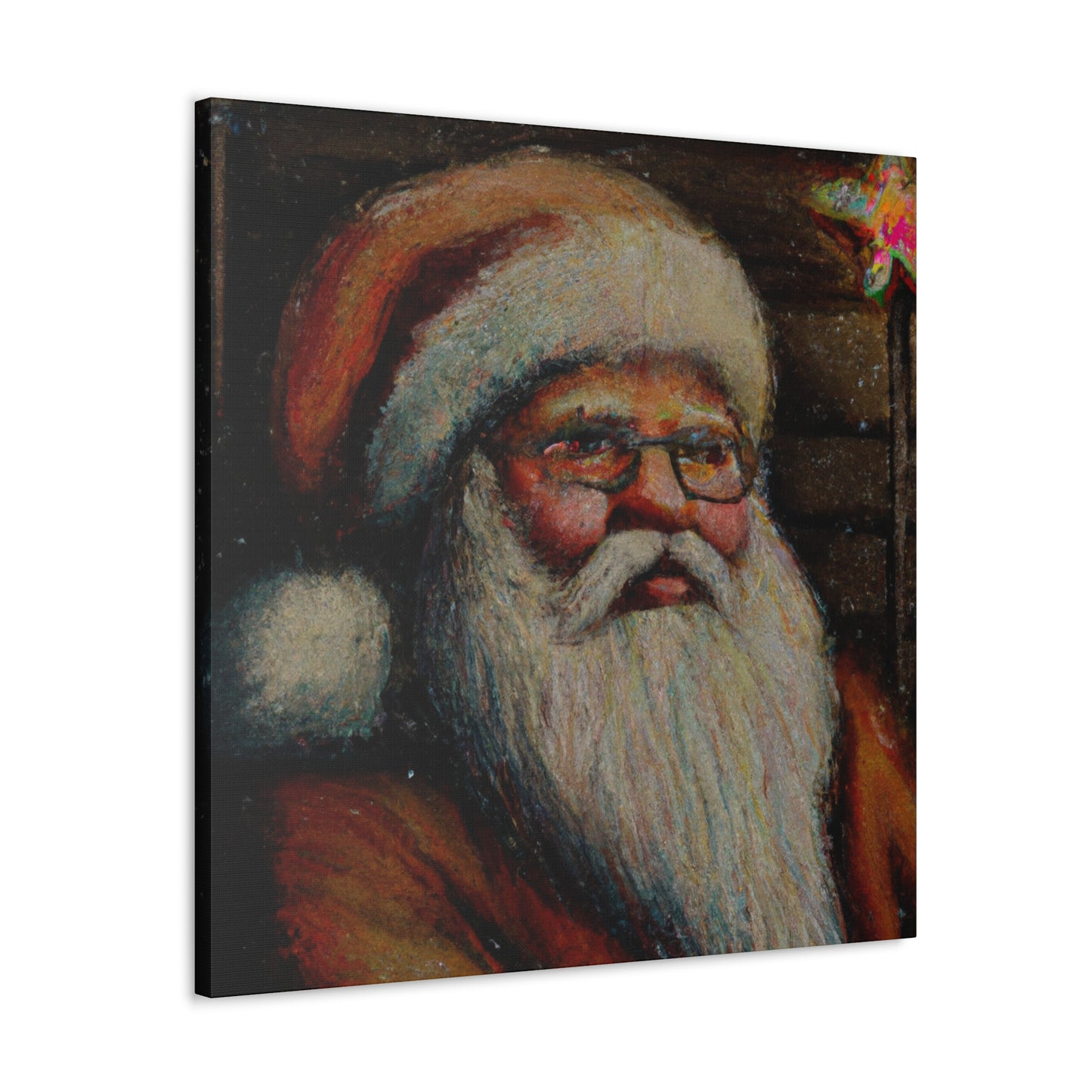 Santa's Midnight Miracle - Canvas