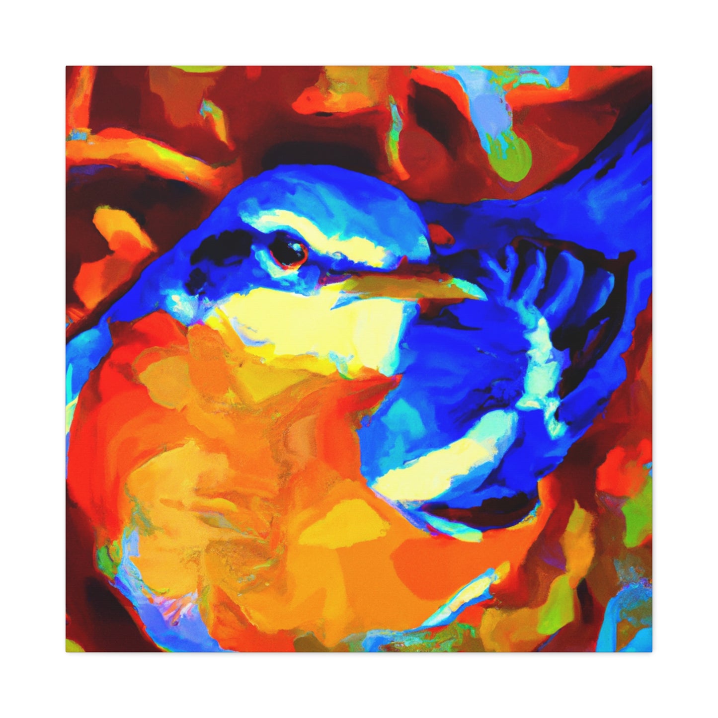 "Robins in Motion Spielberg" - Canvas