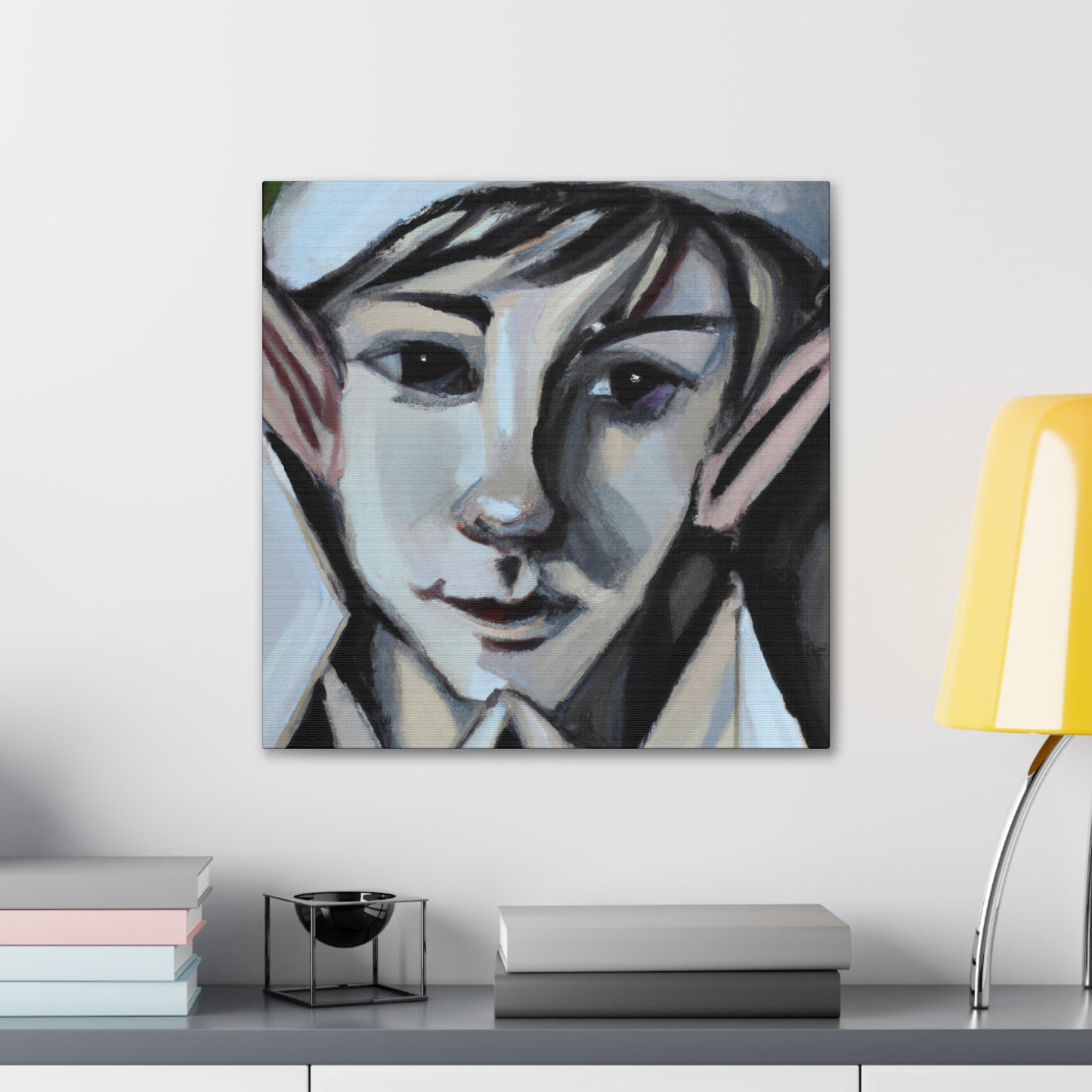 Elf in Hyperrealism - Canvas