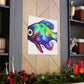 Rainbow Fish Reflection - Canvas