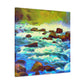 "River Reflections Impressionism" - Canvas