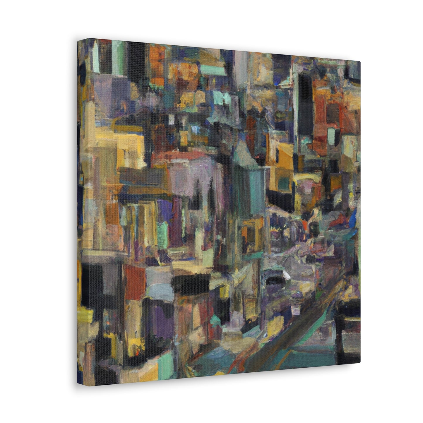 Futurist Landscape Dreaming - Canvas