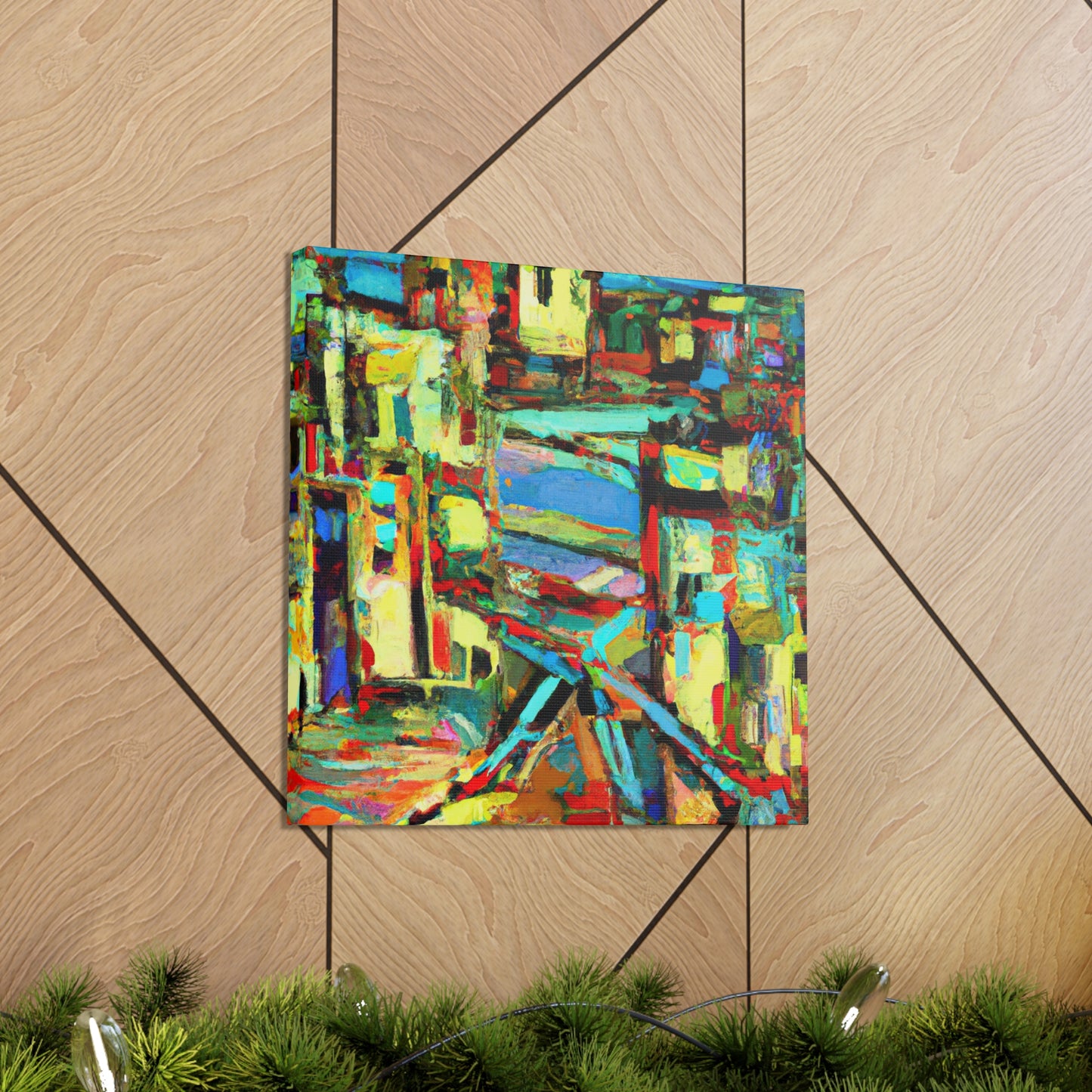 Renaissance Riches Abstract - Canvas