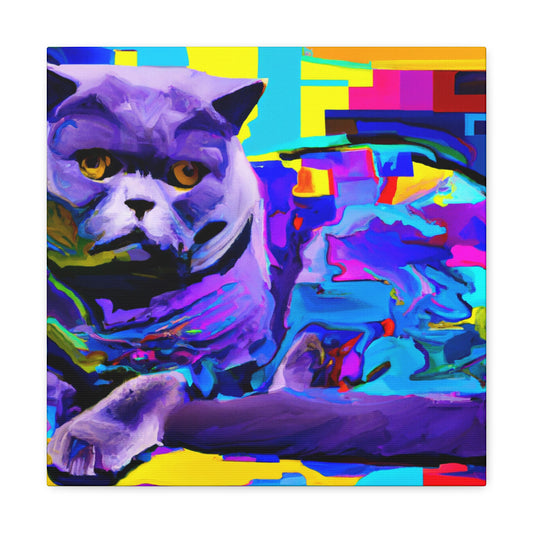 Fauve British Shorthair - Canvas