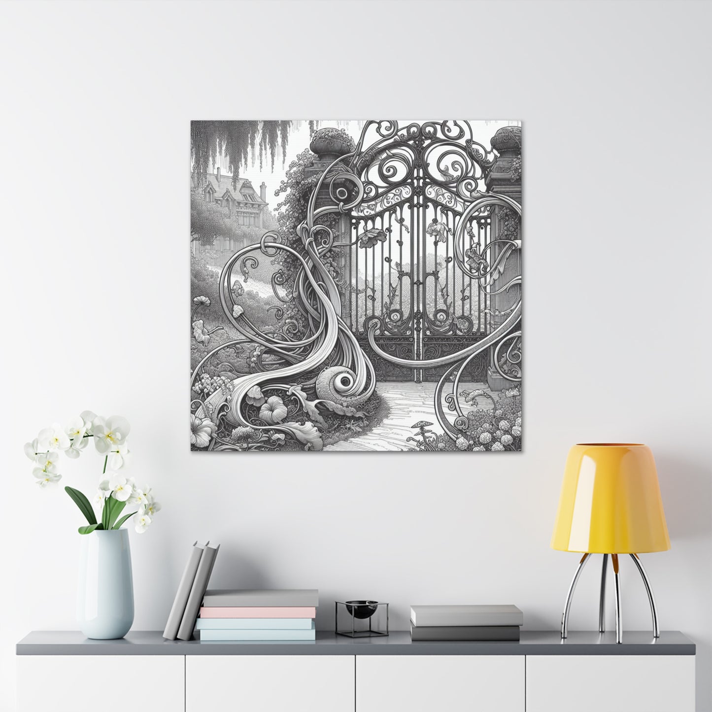 Enchanting Whispers of Elegance - Canvas