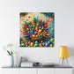 Feathered Fantasia: Avian Harmony - Canvas