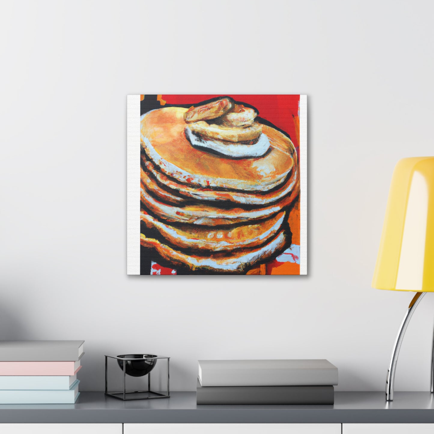 "Pancakes in the City" - Canvas