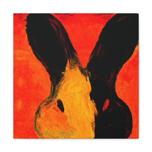 Rabbits in Contemplation - Canvas