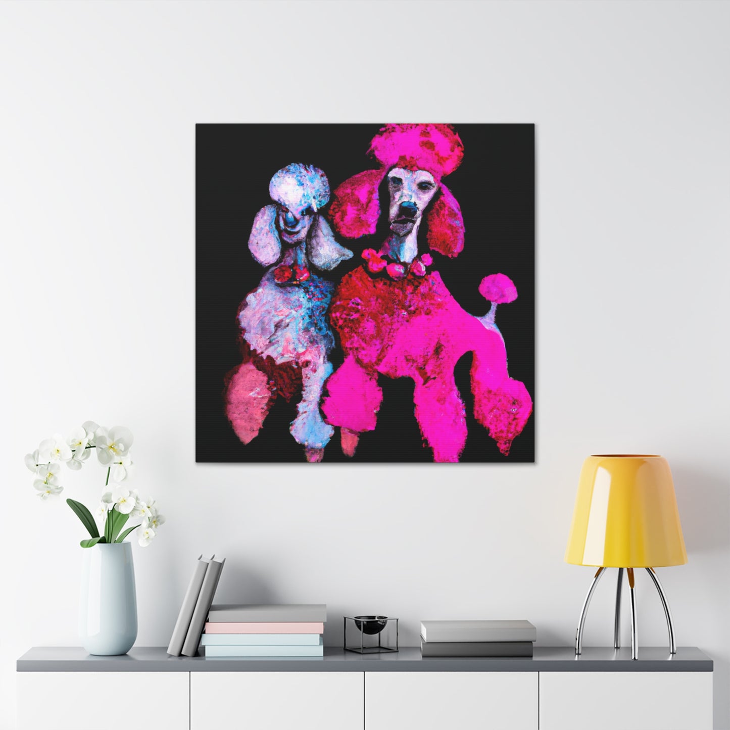 "Poodle's Surreal Dream" - Canvas