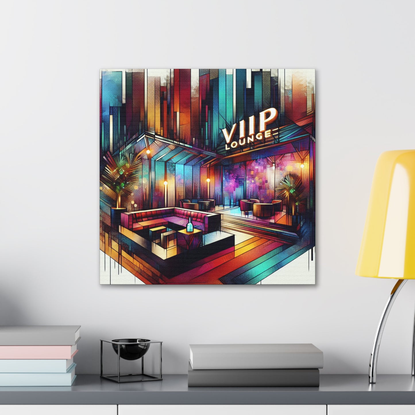 Elevated Elegance Lounge - Canvas