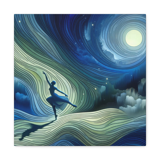 Whirling Dreams Unveiled - Canvas