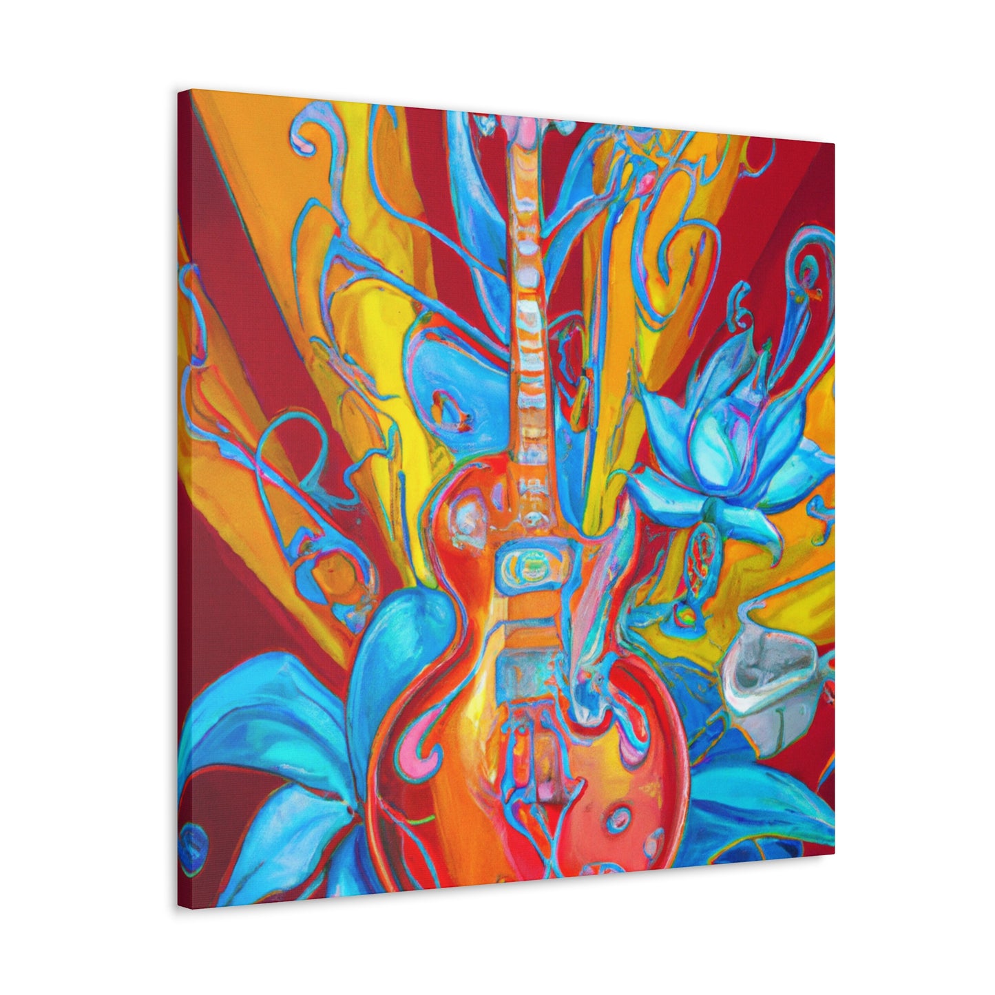 Gibson in Art Nouveau - Canvas