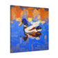 Mallard Duck Impressionism - Canvas