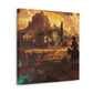 Western Landscape Splendor - Canvas