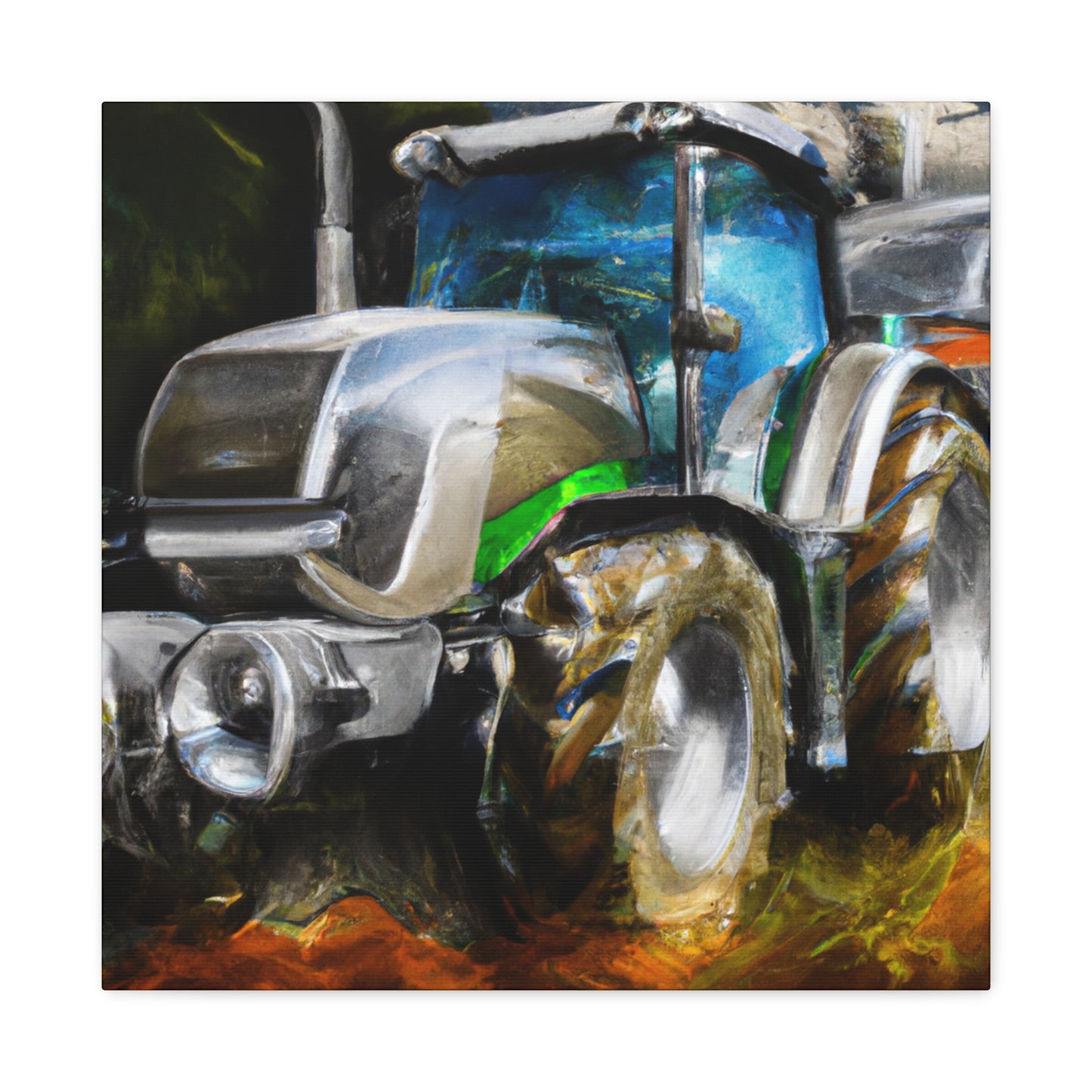 Reaping the Harvest Tractors - Canvas