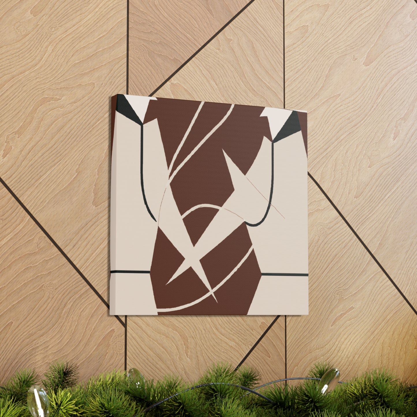 Lasso in Art Deco - Canvas