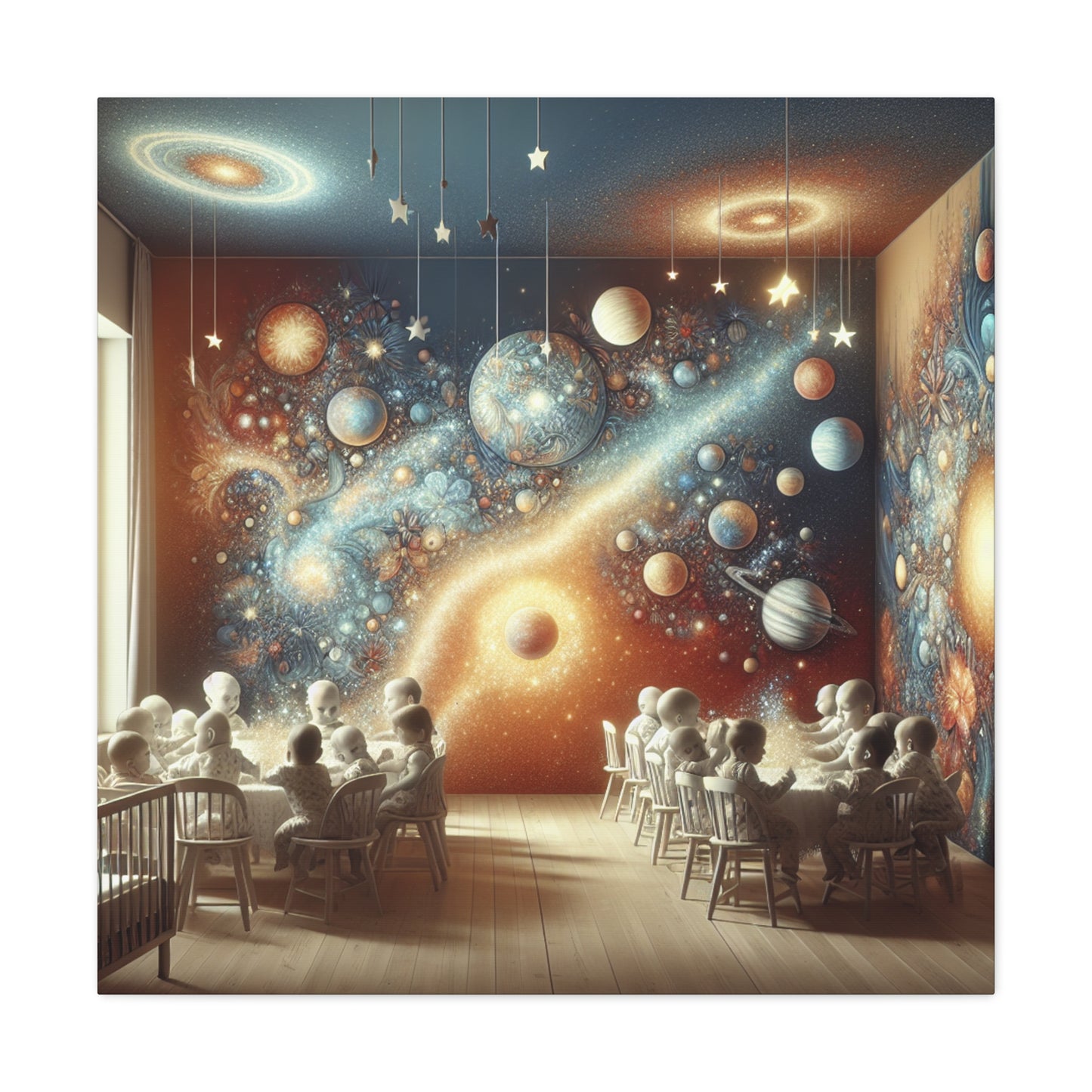 Cosmic Dreamscape Journey - Canvas