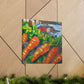 Carrots in Impressionism - Canvas