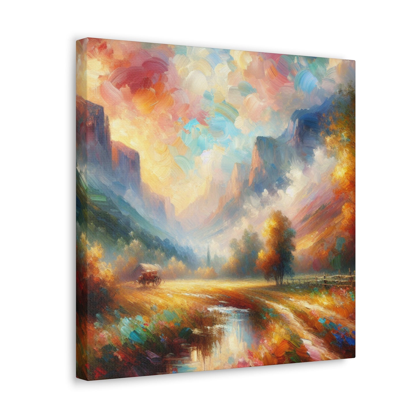 Whispering Sunflowers Dance - Canvas