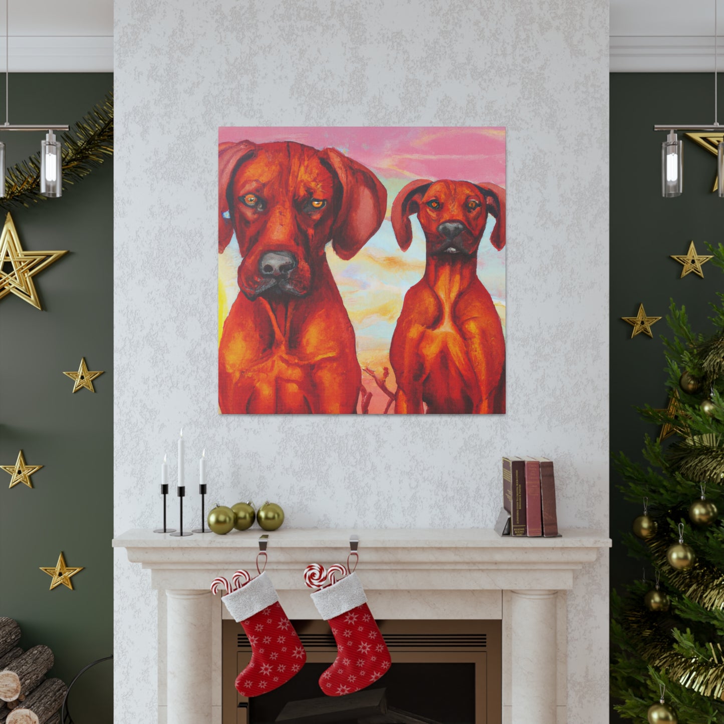 "Ridgeback In Dreamworld" - Canvas