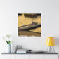 "Pontoon Boat Reflection" - Canvas