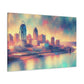 "Vibrant Cincinnati Mornings" - Canvas