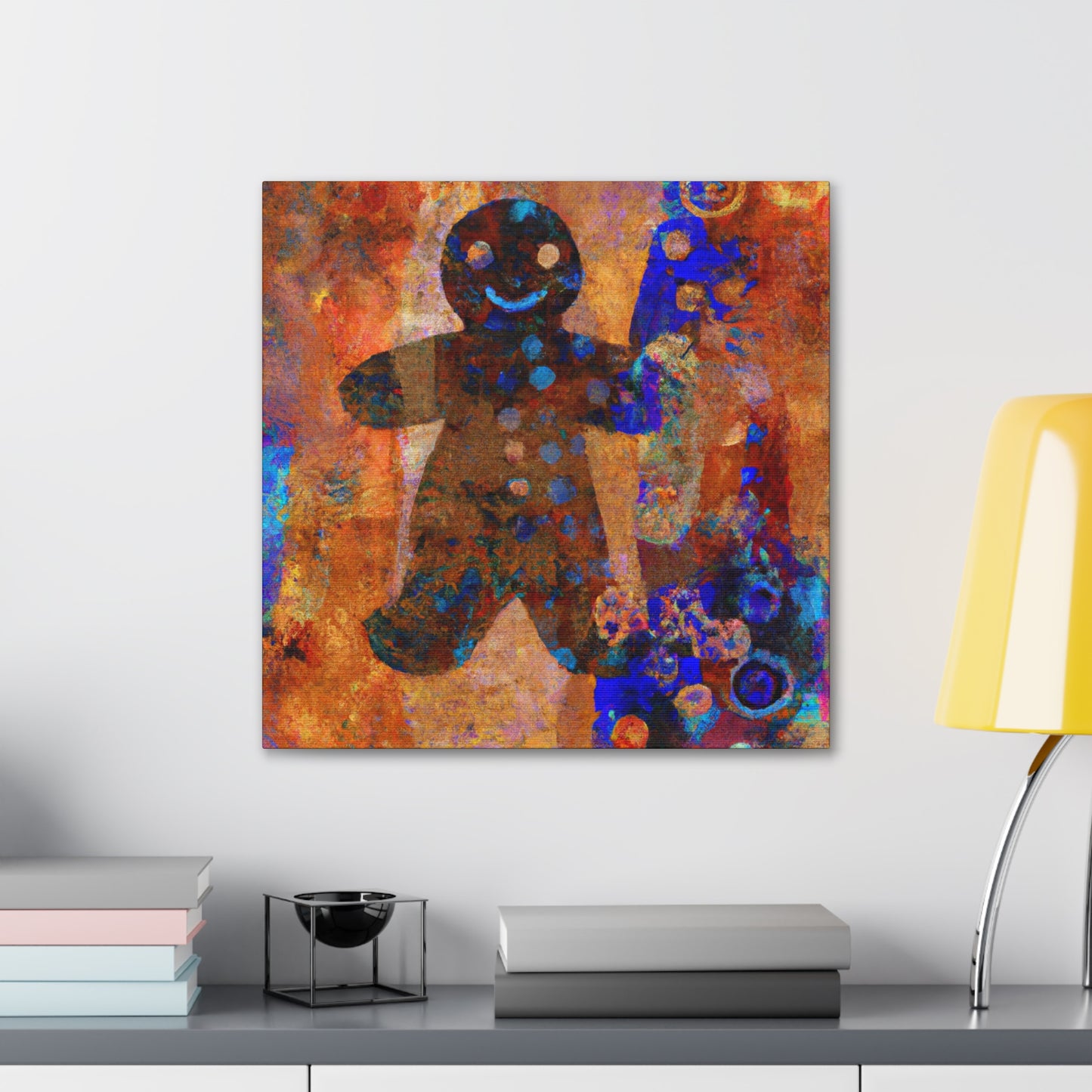 Gingerbread Man Reverie - Canvas