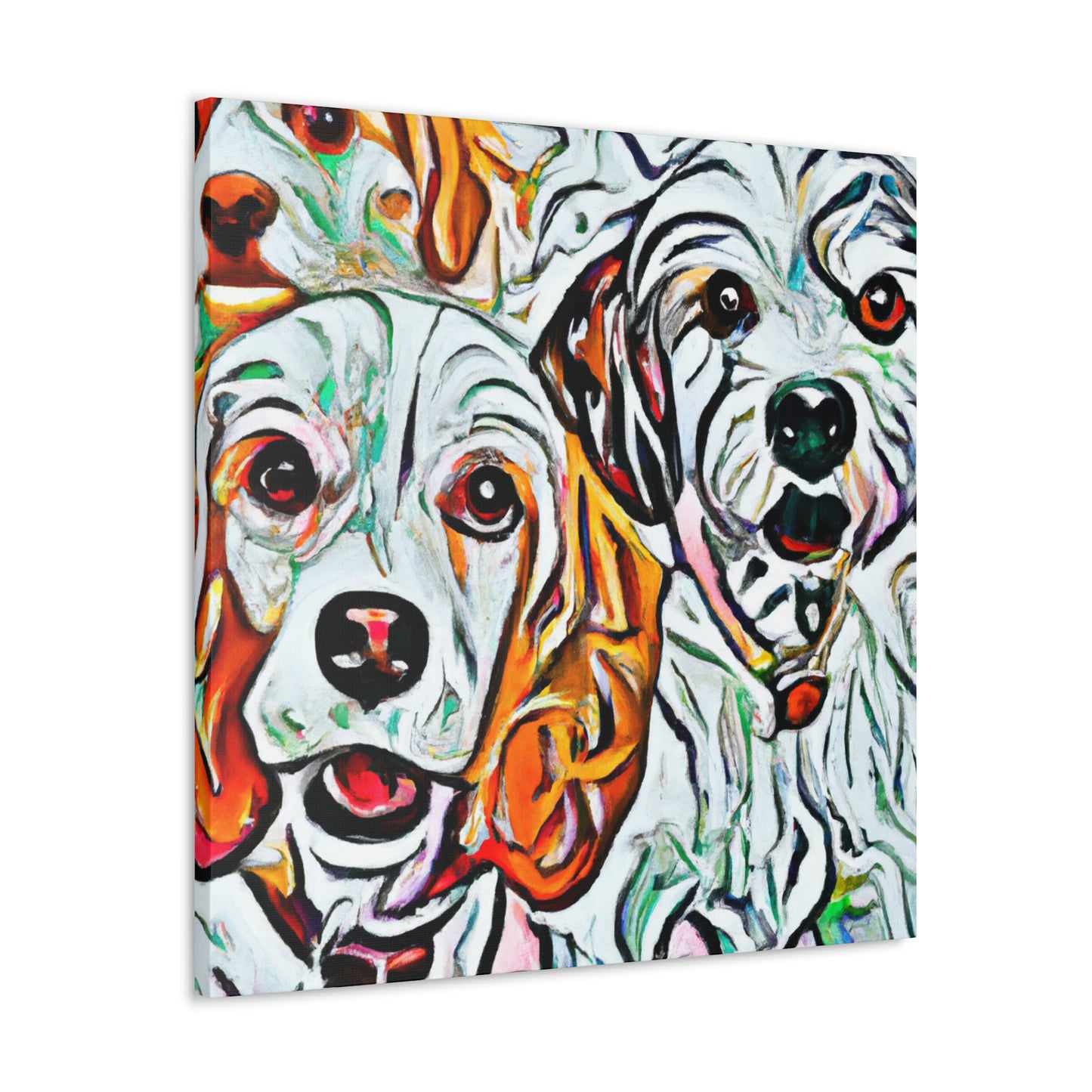 Spaniel in Abstractions - Canvas