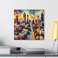 Peachtree City Twilight - Canvas