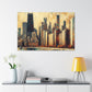 "Enchanted Urban Symphony" - Canvas