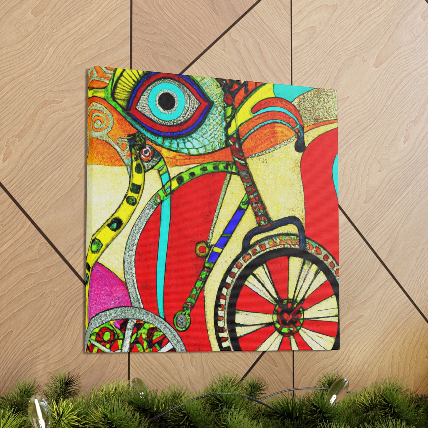 Bicycle of Imagination - Canvas