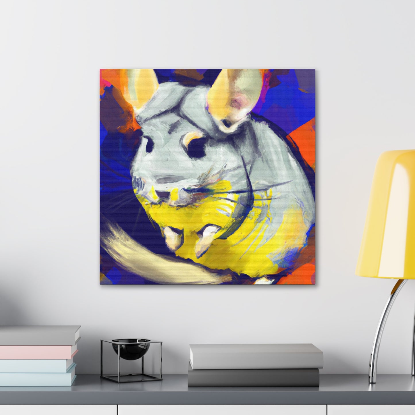 Cuddly Chinchilla Dream - Canvas