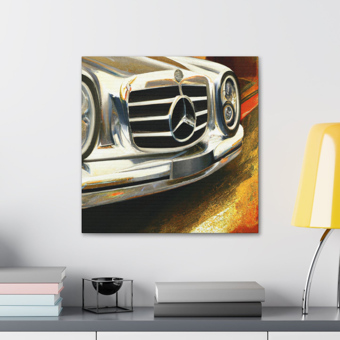 Car in Hyperrealism - Canvas