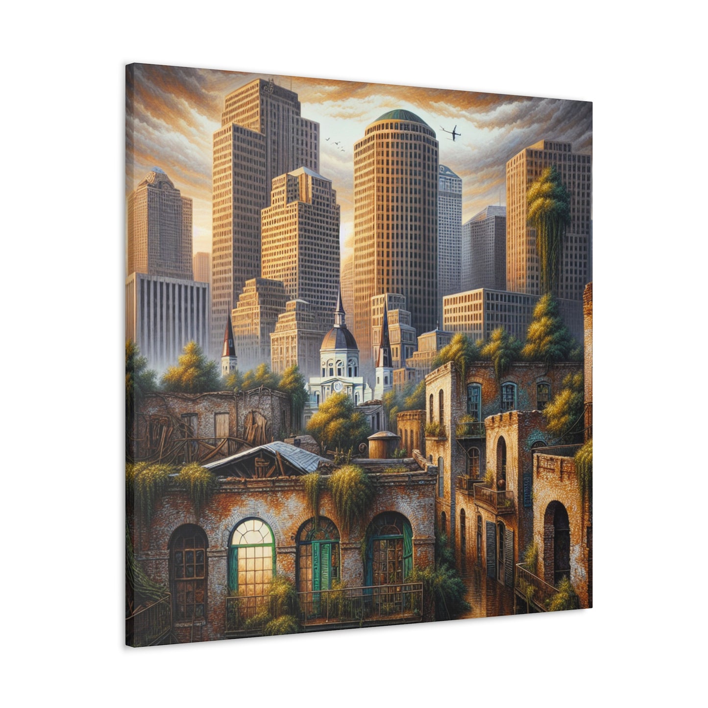 "Spectacle of Crescent City" - Canvas