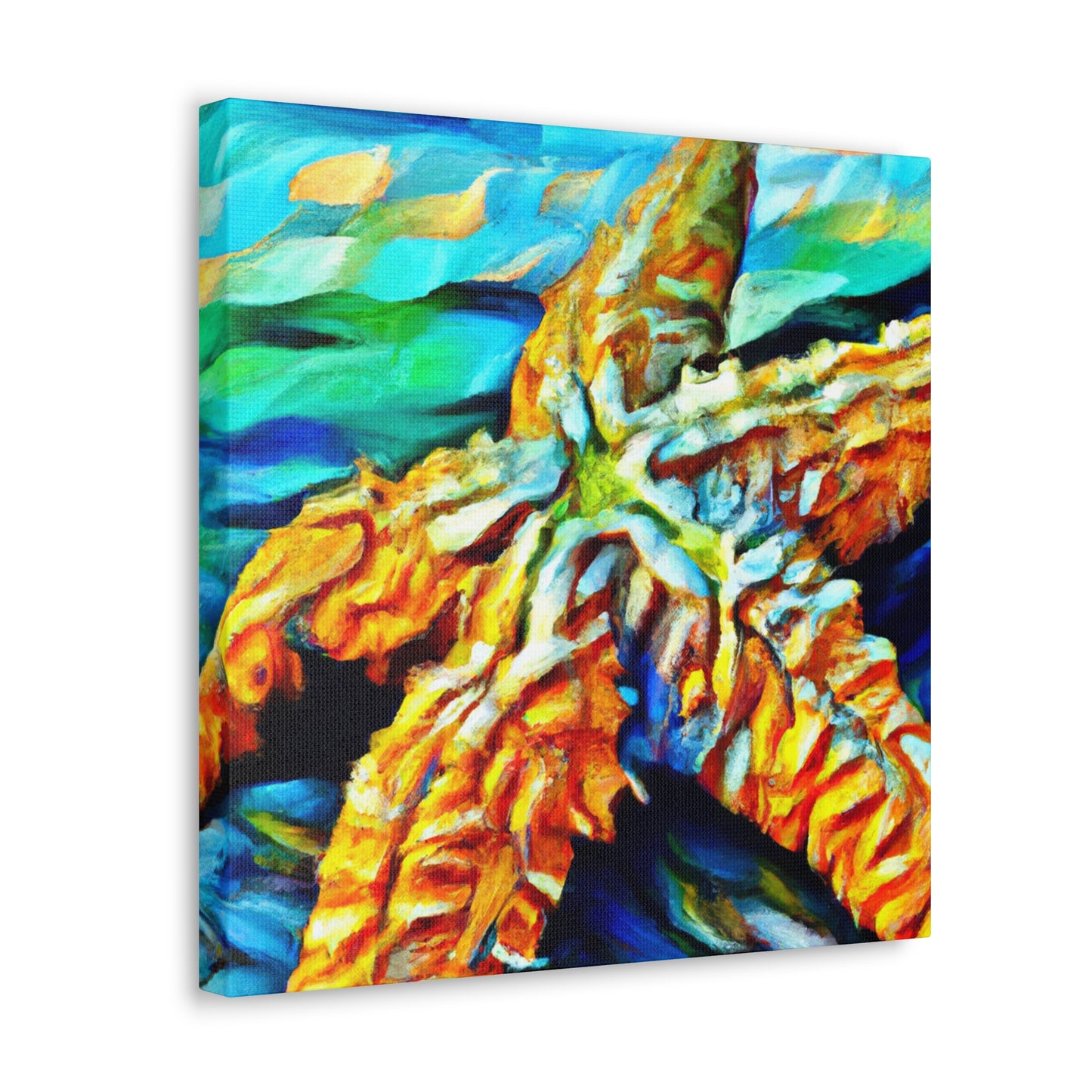 "Starfish in Starlight" - Canvas