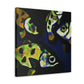 Killifish in Turmoil - Canvas