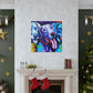 Weimaraner Winter Wonders - Canvas