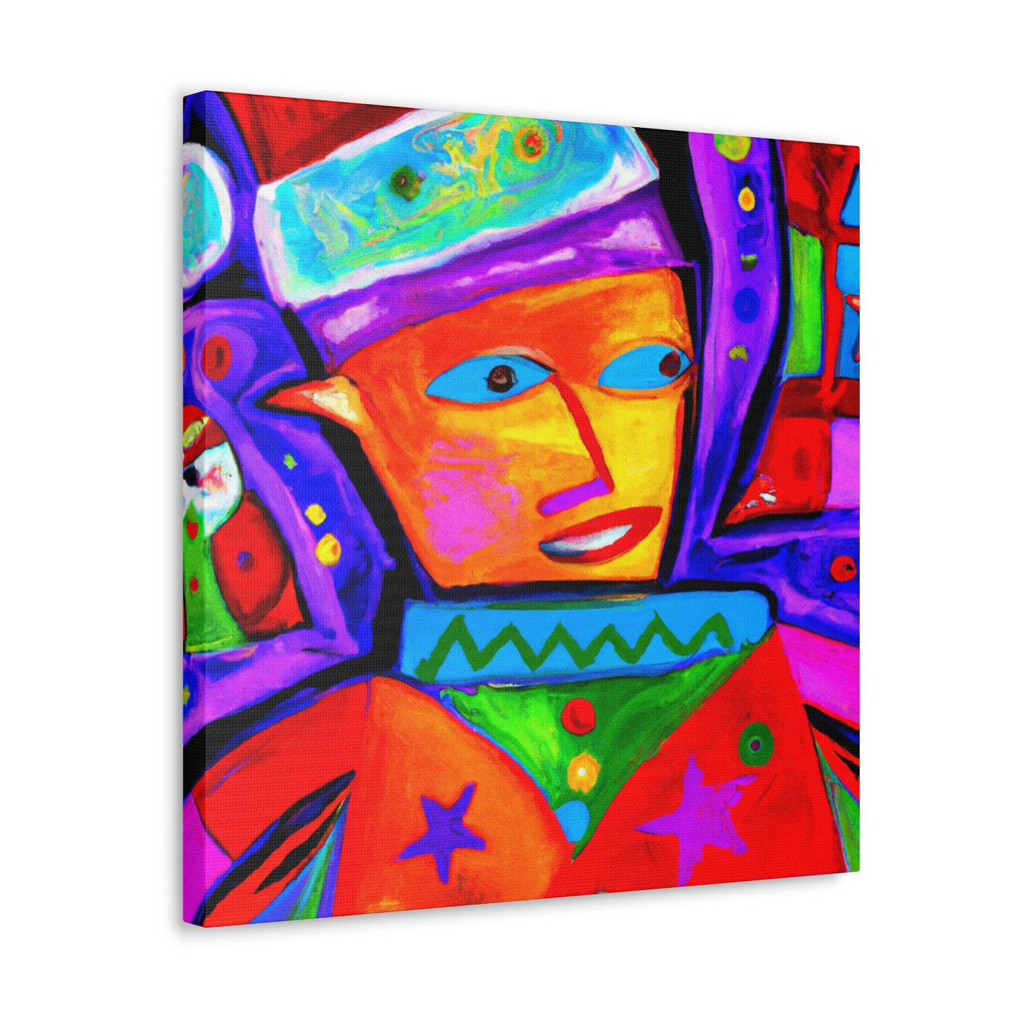 Elf in Fauvist Colors - Canvas