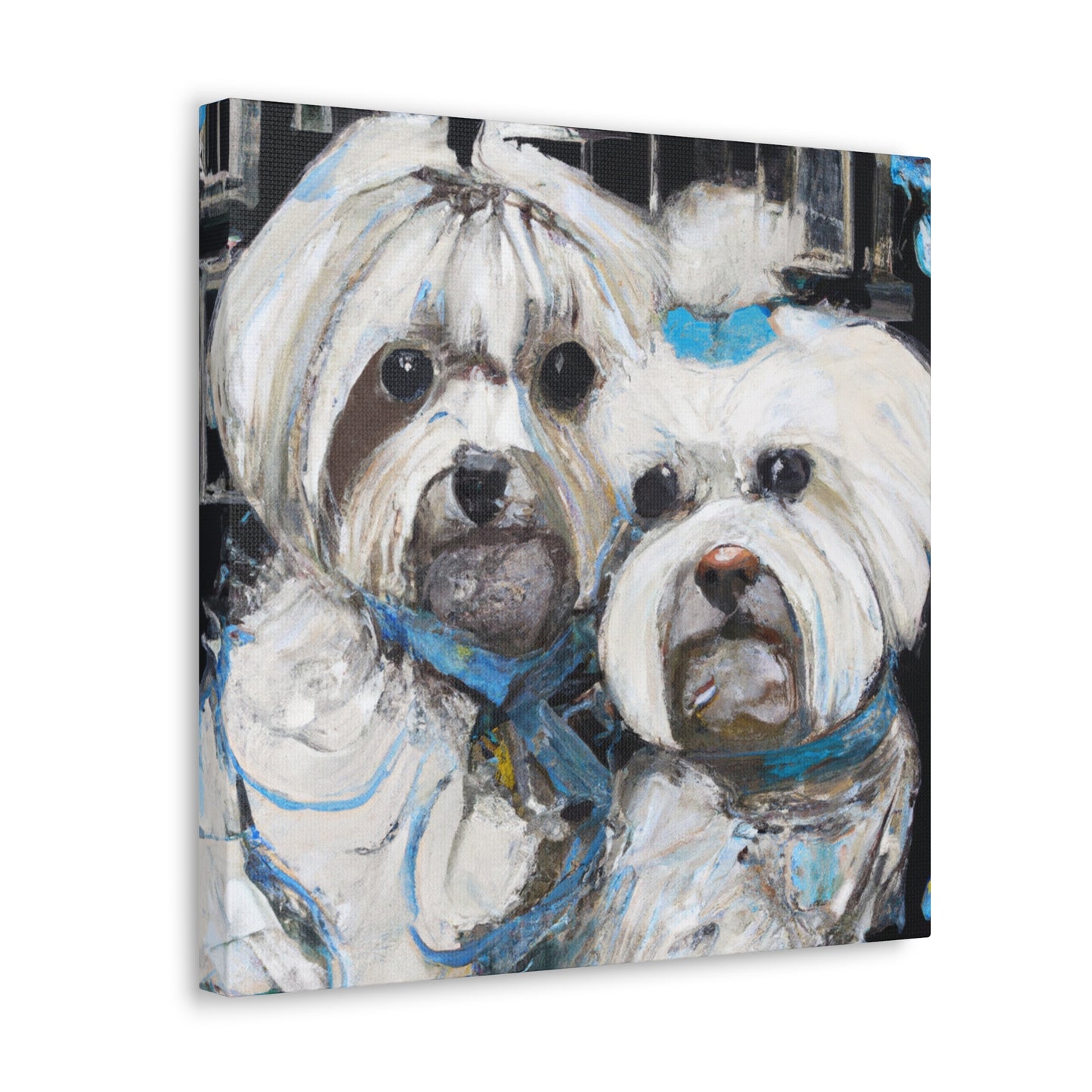 Maltese Street Mural - Canvas