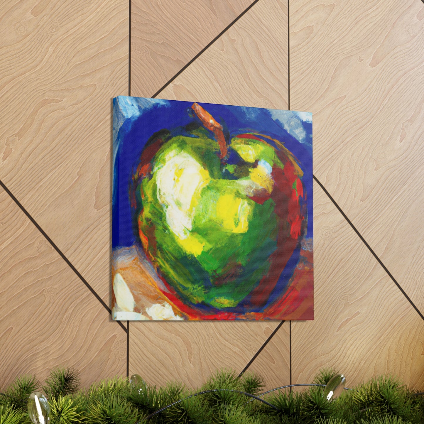 "Apple's Expressionistic Dream" - Canvas