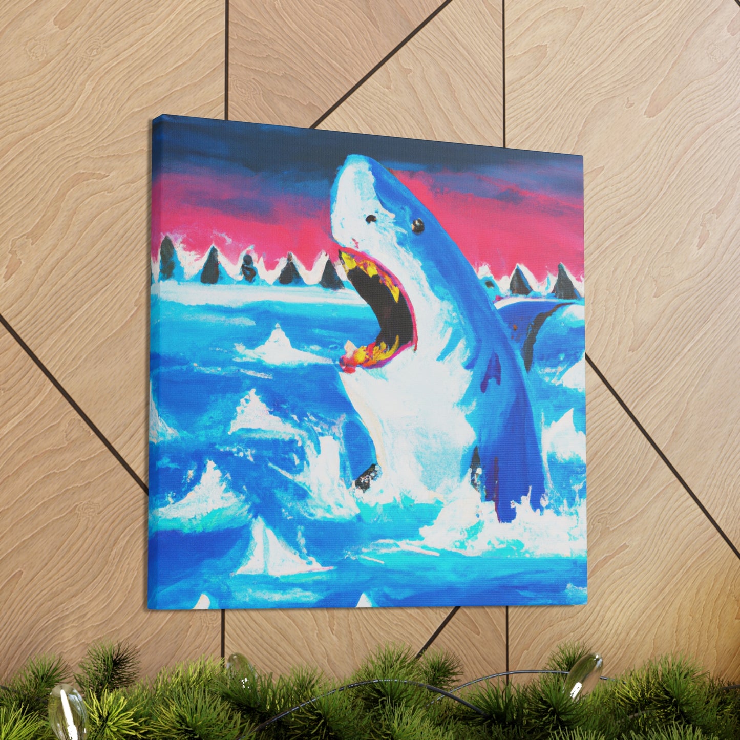 "Predator of the Sea" - Canvas