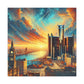 "Renaissance Reverie: Detroit's Splendor" - Canvas